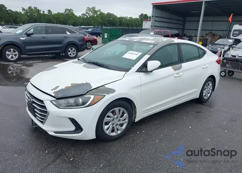2017 Hyundai Elantra Se из США, поврежденный, VIN 5NPD74LF1HH165428